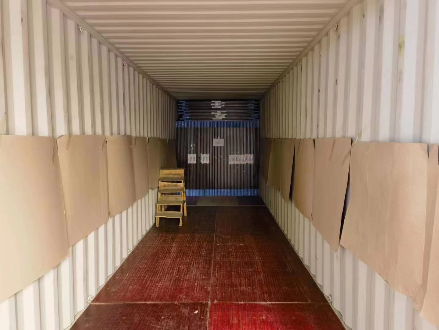Loading container of America steel door