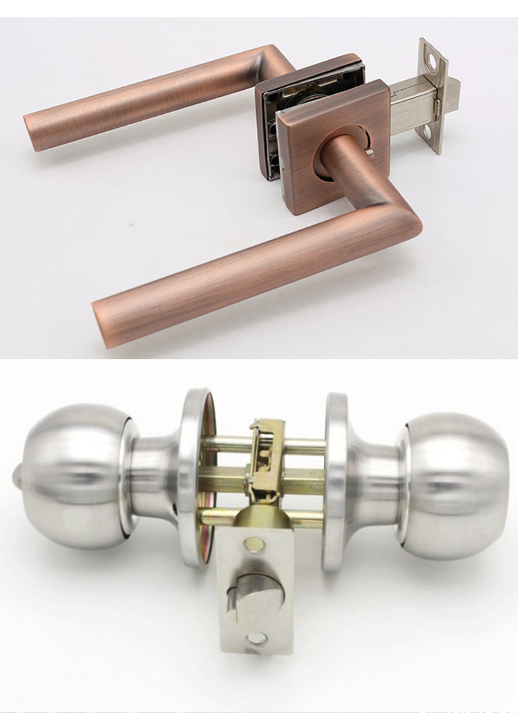 Wholesale Price Door Handle Lock Core Lever Door Handle Stainless Steel Interior Door Handles