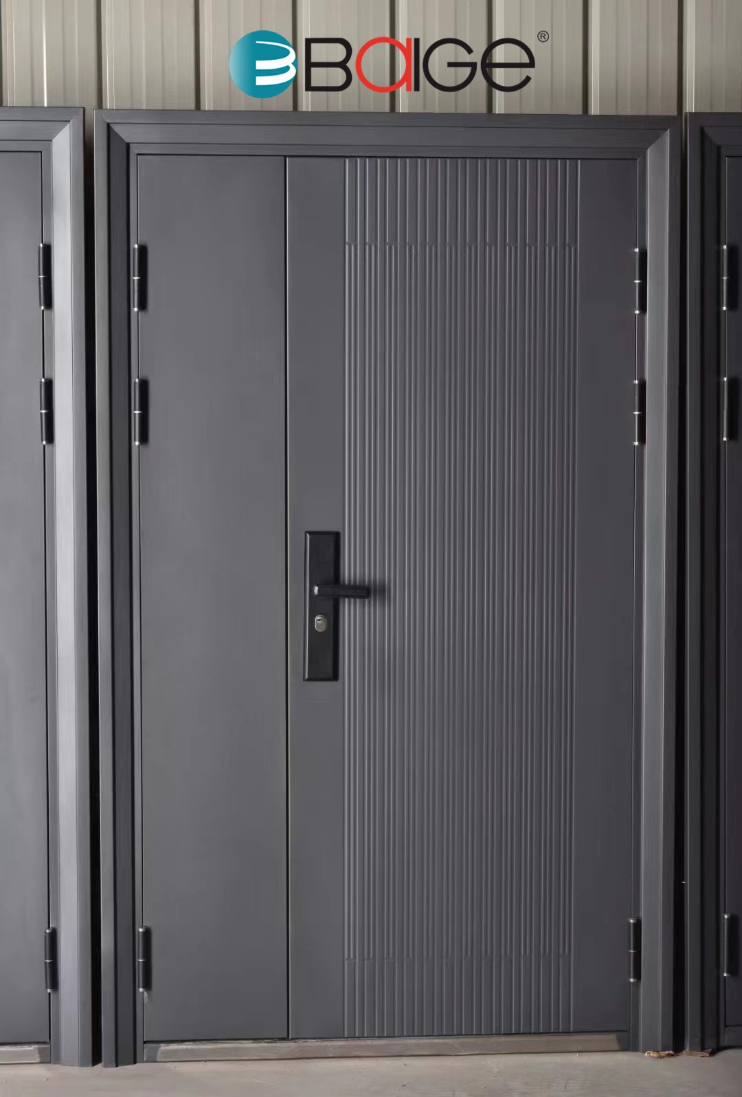 Quality, new technical and finishing steel door,stock is available!