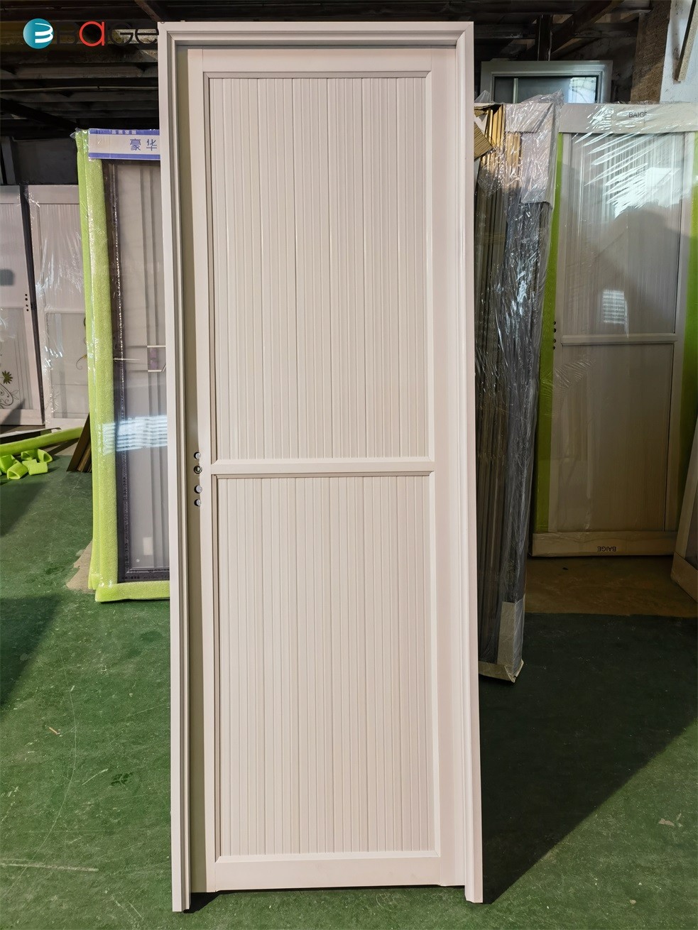 Aluminum Bathroom Door