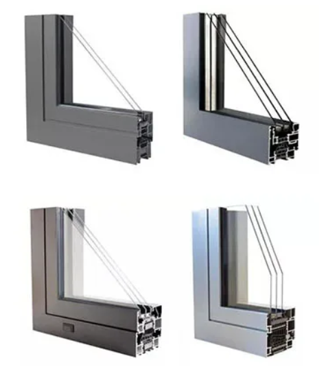 Latest Simple Design Aluminum Frame Glass Sliding Windows