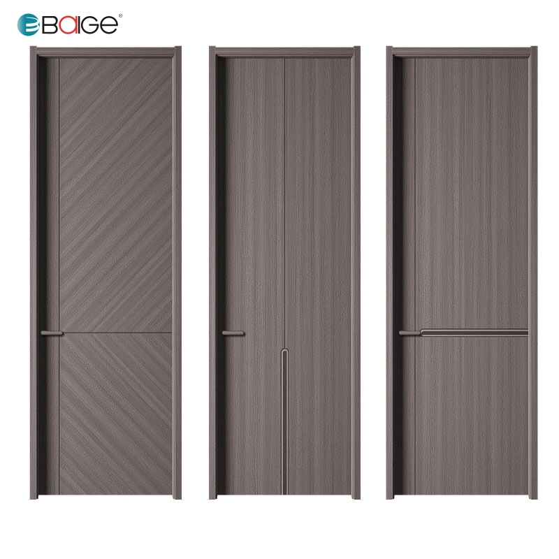 Baige  High Quality Melamine Solid Wood Door For Office Building