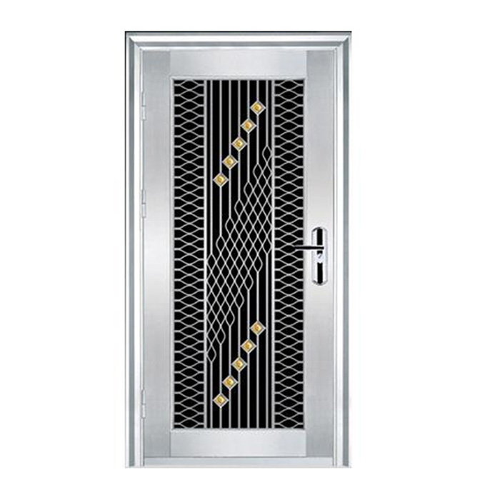 Baige Stainless Steel Door Security Design Doors Exterior Double Door