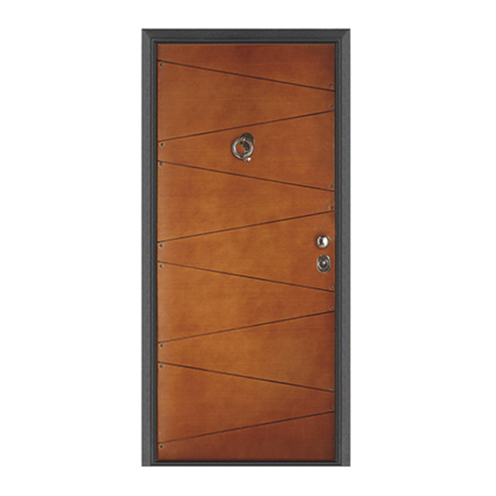 Italy Style Armored Steel Door High Quality Steel Wooden Door for Household