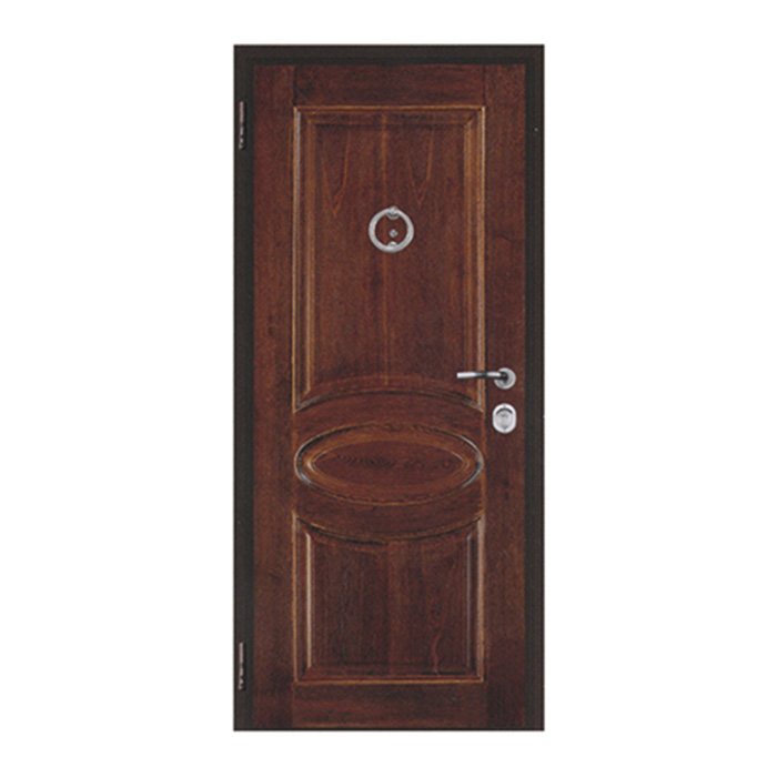 Heatproof Italian Style Armored Steel Exterior Front Doors Security Entry Door