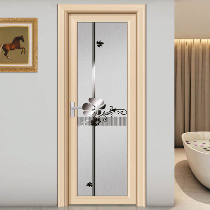 Factory Hot Sale Aluminum Swing Bathroom Door