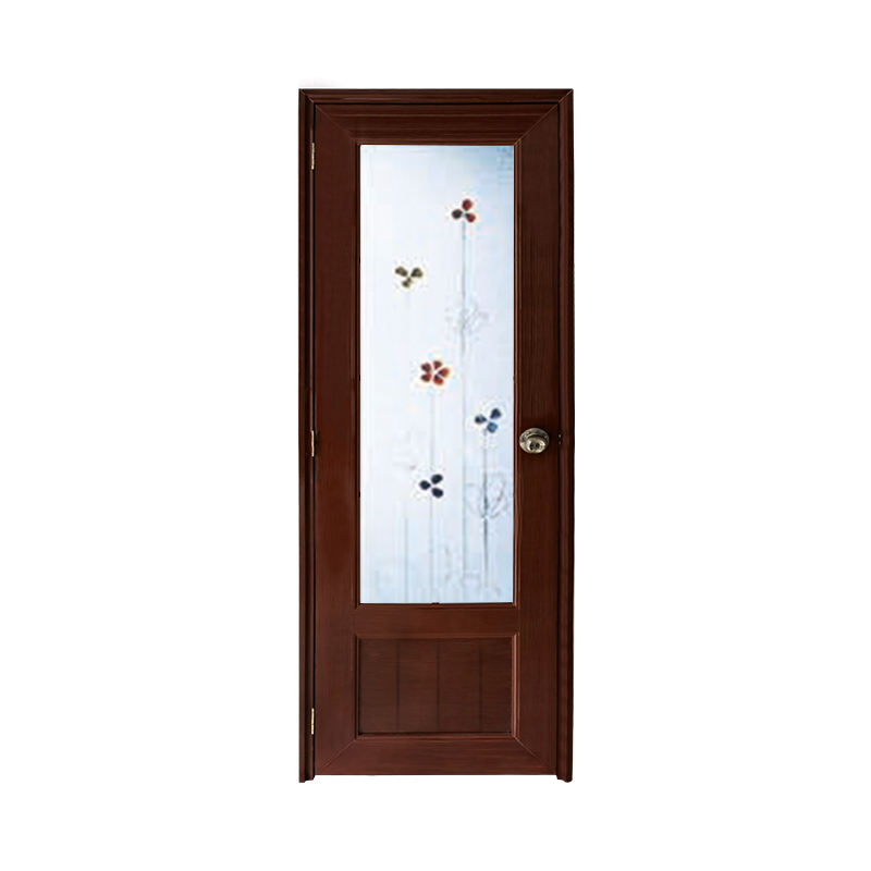 China Modern Interior Designs Pvc Upvc Casement Bathroom Door Toilet Door