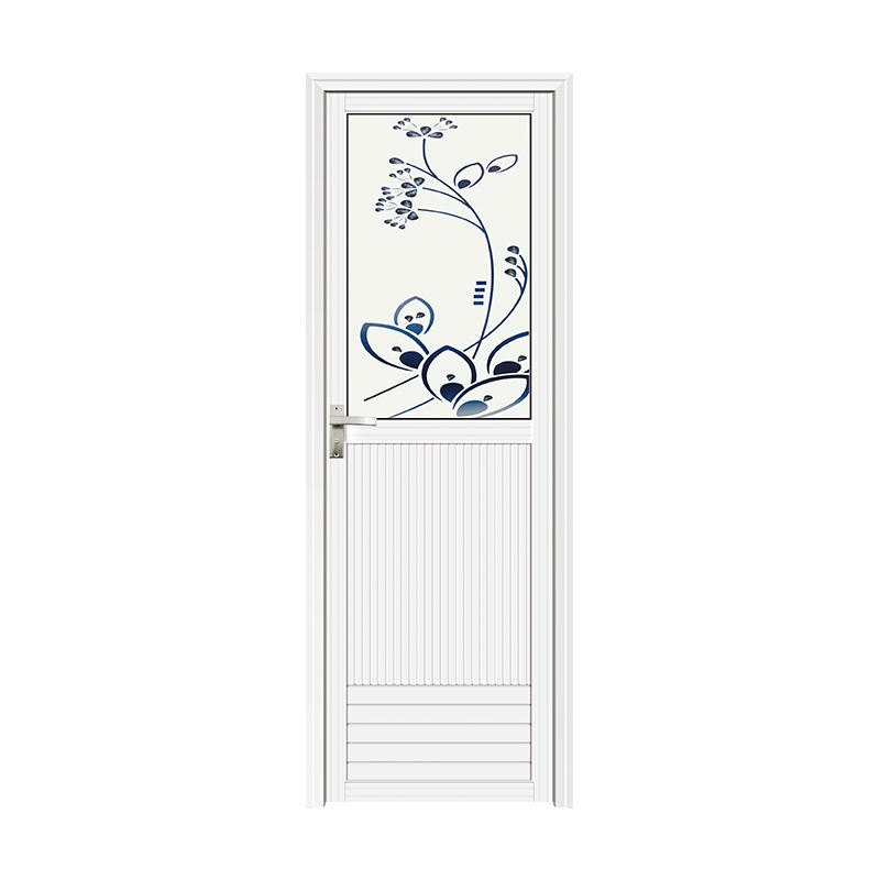 aluminum white door