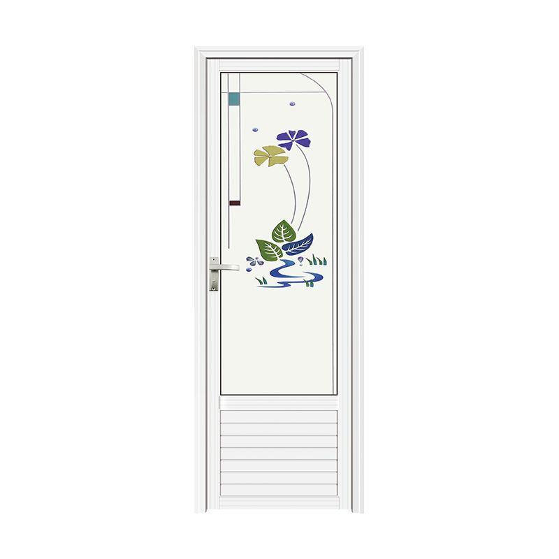 Hot Selling Aluminum Glass Door Interior Casement Aluminum Door for Bathroom