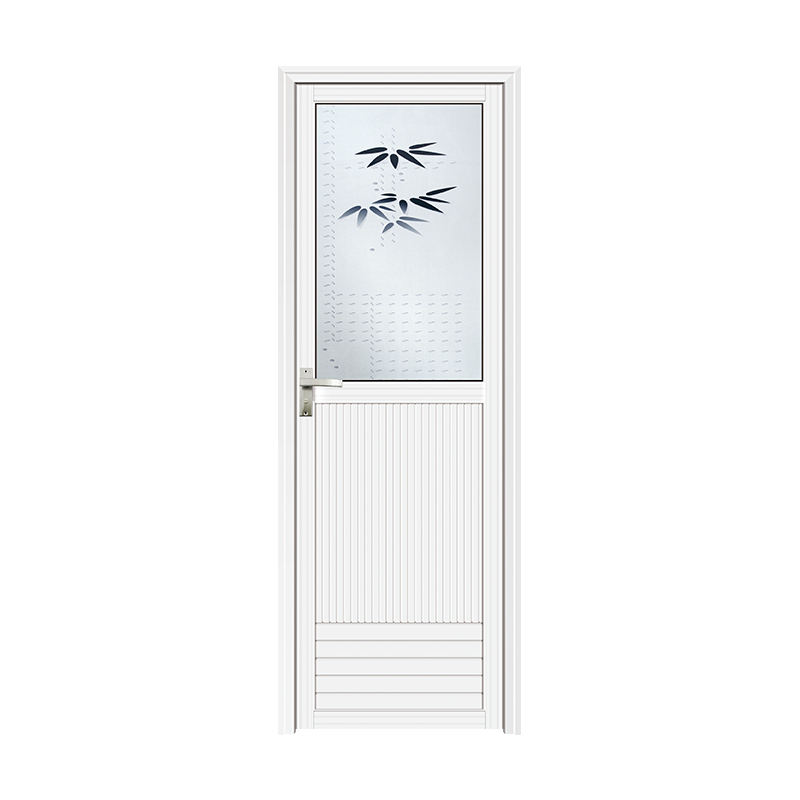 aluminum white door