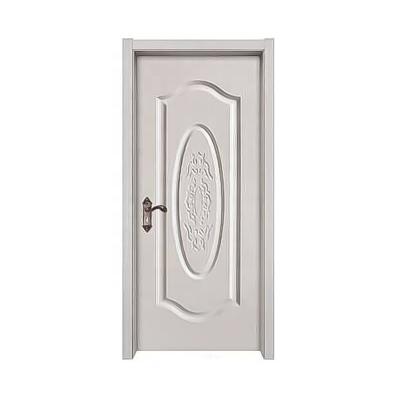 Wholesale Price Hotel Wood Doors Modern Indoor Waterproof Bathroom Doors Simplified WPC Skin Doors