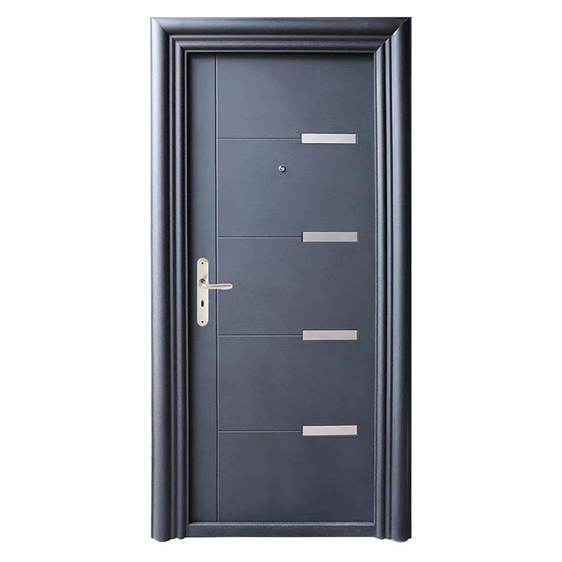 Customized Home Front Stainless Steel Security Entry Door Luxury Villa Entrance Iron Stainless Steel Door