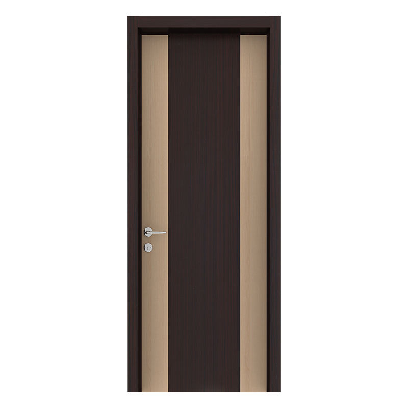 Baige China Factory Direct Sales Wooden Door PVC Interior Door WPC Panel Door for Bathroom Door.