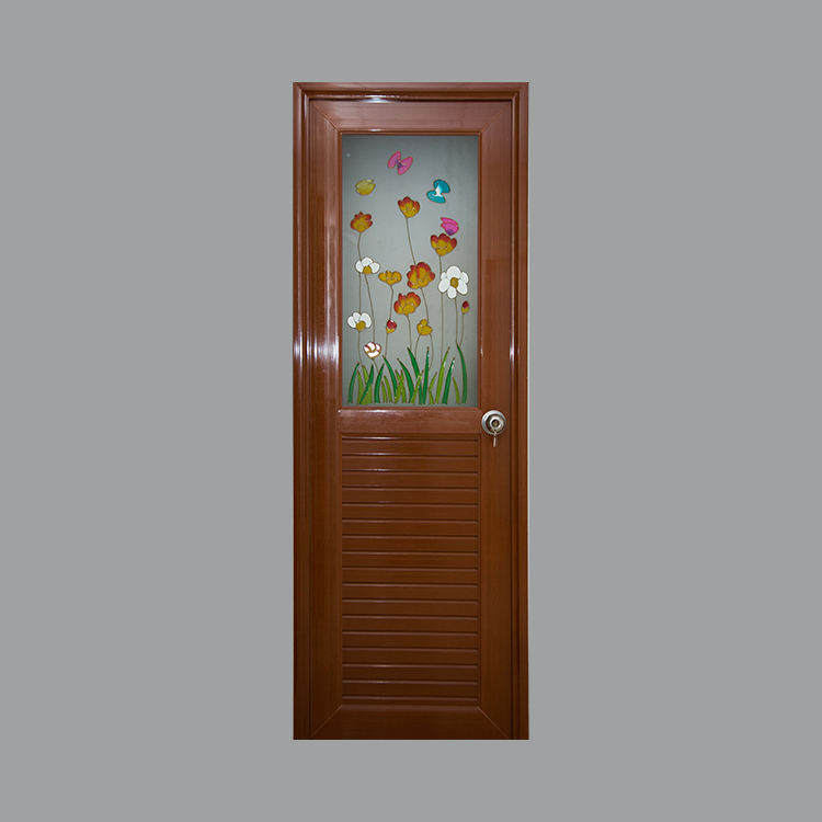 Top Quality Hot UPVC/Aluminium Swing Bathroom Door Toilet Door