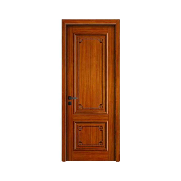 Solid Wood Door Interior Door for Bedroom Teak Wood Main Door Design Chinese Classic Style