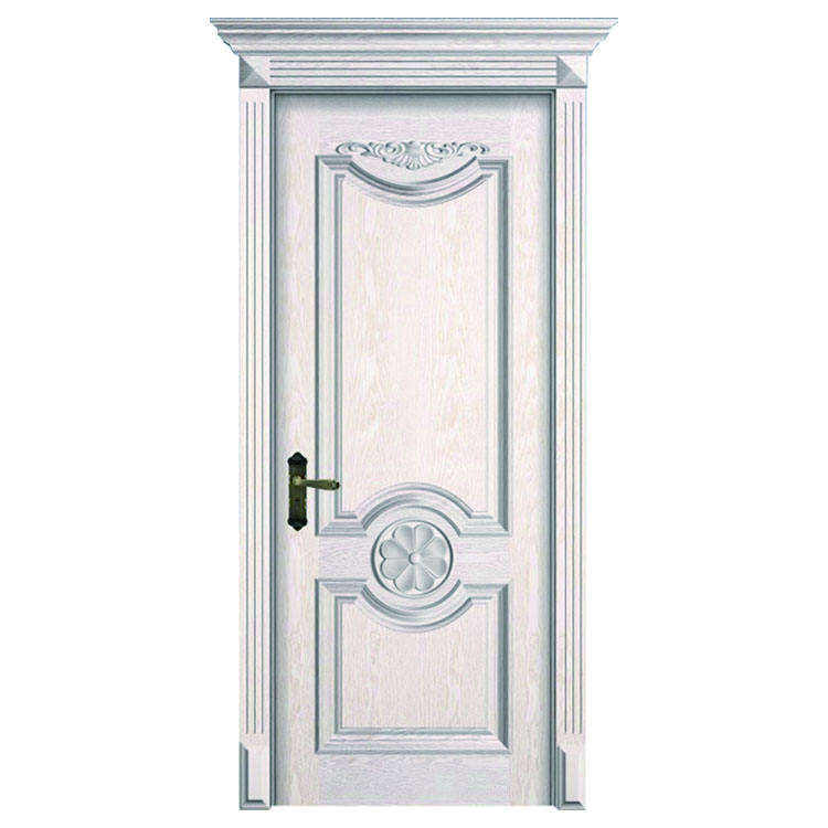 Baige High-Selling Luxury Modern Bathroom Door Interior Paint Wooden Door