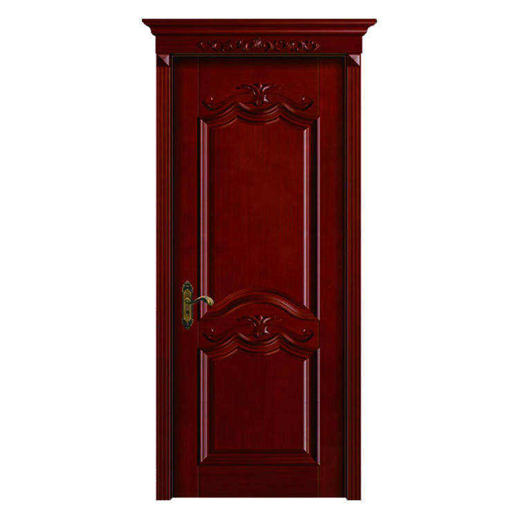 Baige New High-Selling Luxury Modern Bathroom Door Apartment Door Interior Wooden Door