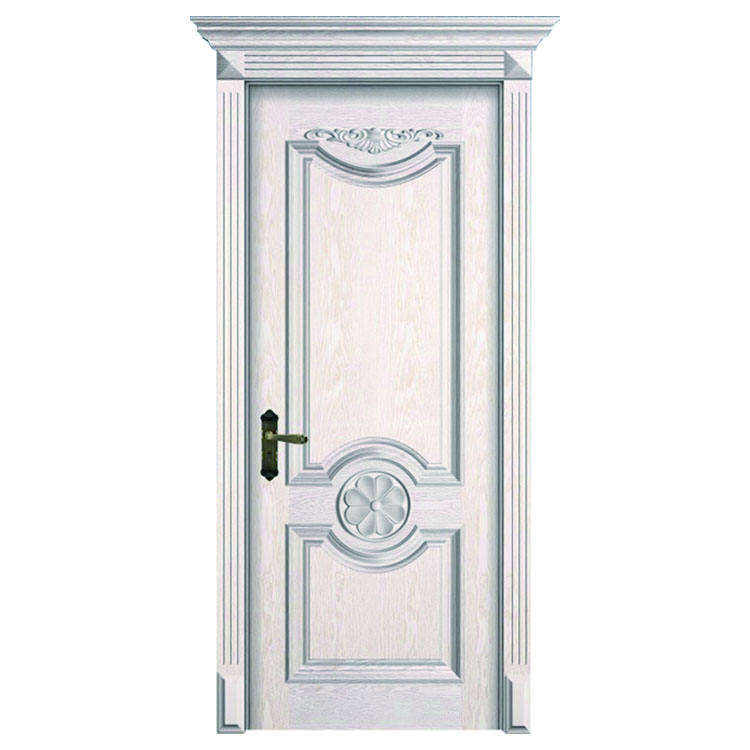 Baige New High-Selling Luxury Modern Bathroom Door Apartment Door Interior Wooden Door