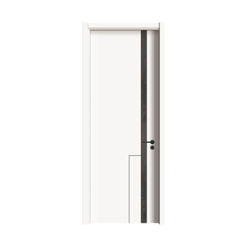 single wooden door