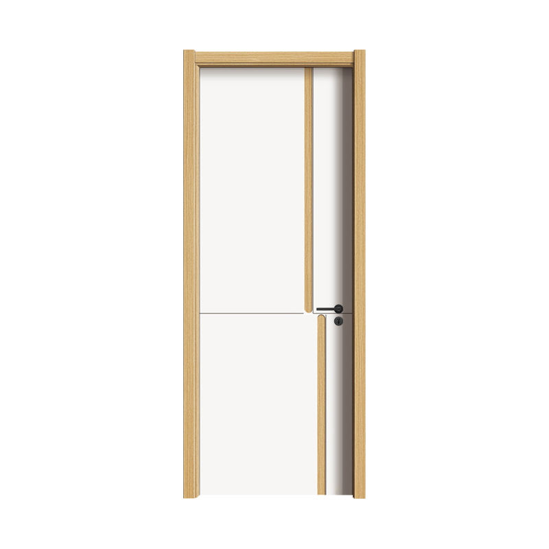 single wooden door