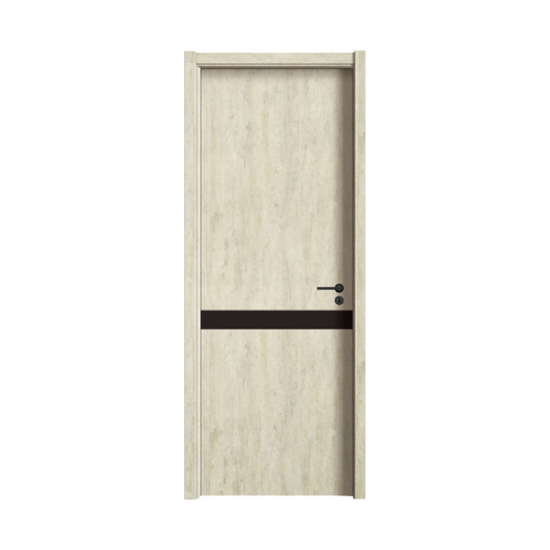 single wooden door