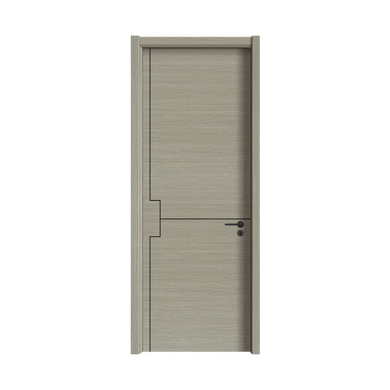 Baige Chinese Manufacturers Interior Wooden Room Door Simple Design Melamine Door