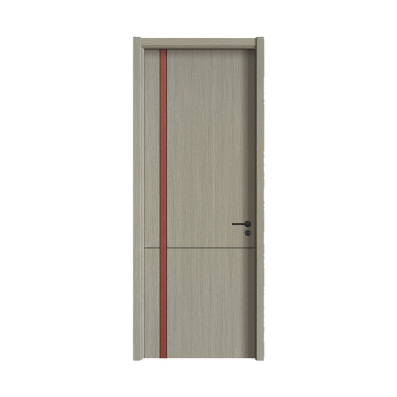 Baige Chinese Manufacturers Interior Wooden Room Door Simple Design Melamine Door