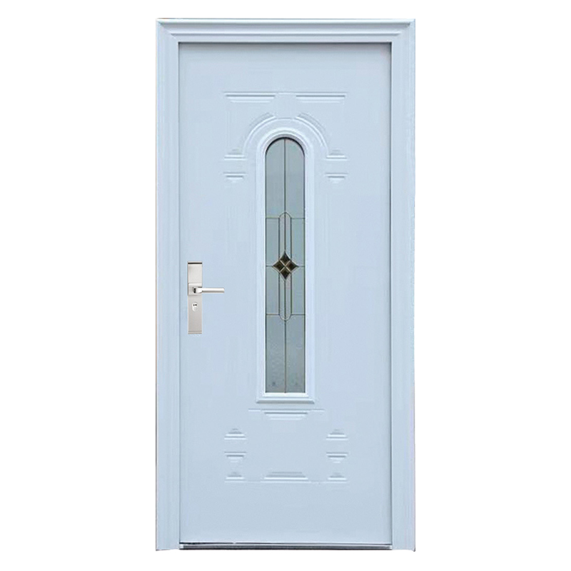 China Customized Entrance Steel Door Design Fashionable Style Glass Iron Door for Home-Baigedoor Supplier