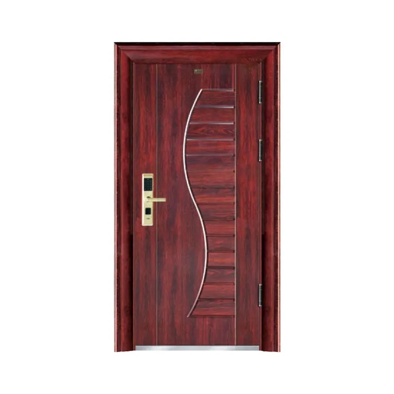 Factory Steel Security Door Modern Residential Steel Front Turkish Security Doors Steel Doors for Home