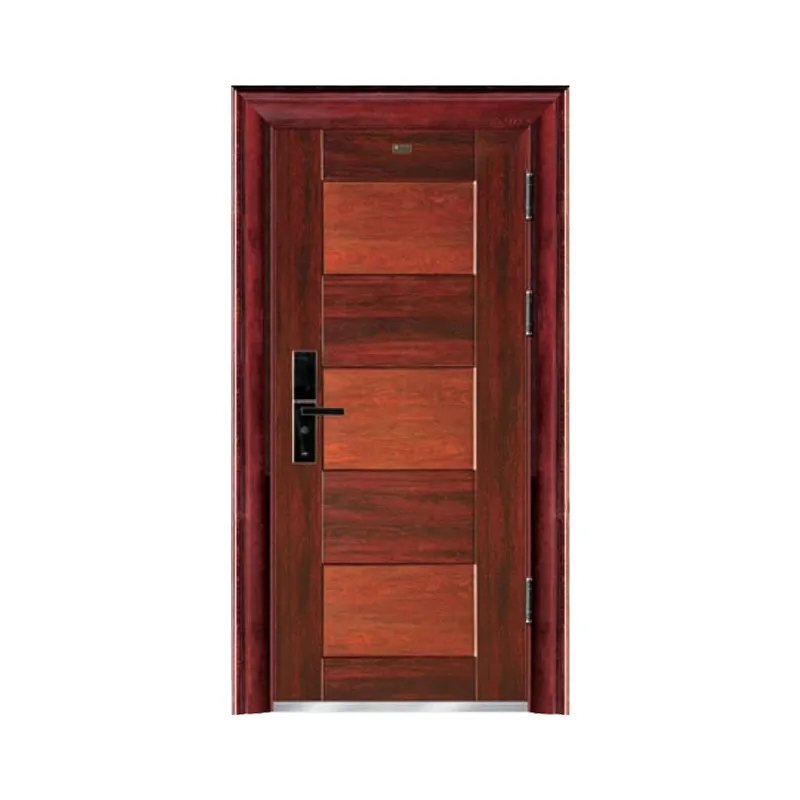 Factory Steel Security Door Modern Residential Steel Front Turkish Security Doors Steel Doors for Home