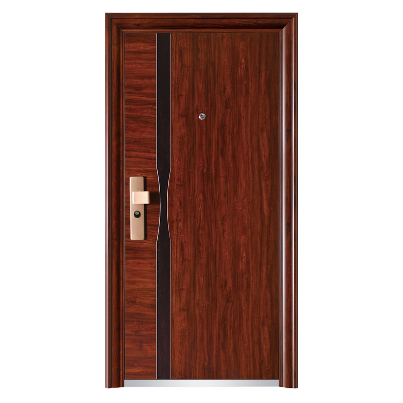 Simple Anti-theft Door Soundproof Steel Security Door Entrance Door for Residential