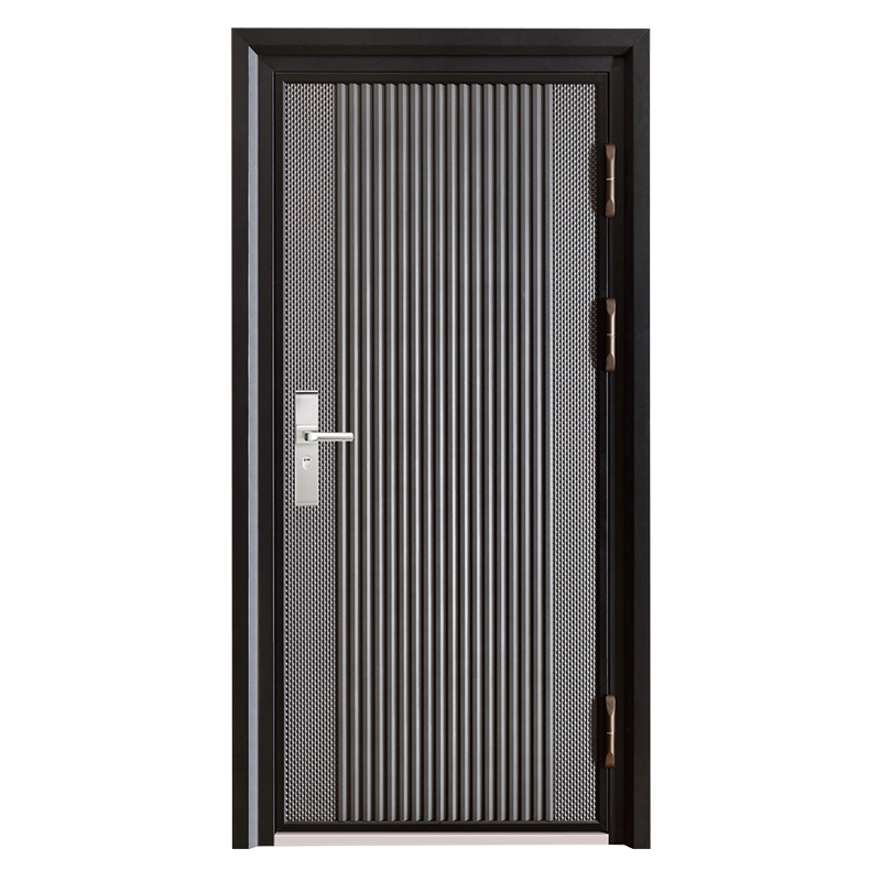 Simple Anti-theft Door Soundproof Steel Security Door Entrance Door for Residential