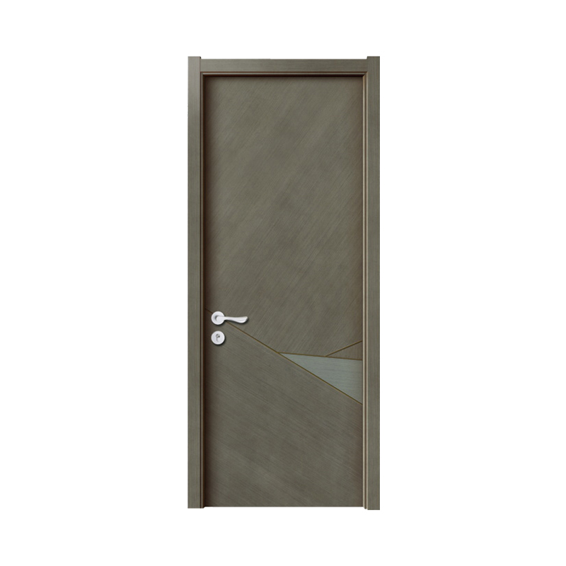 modern wood front door