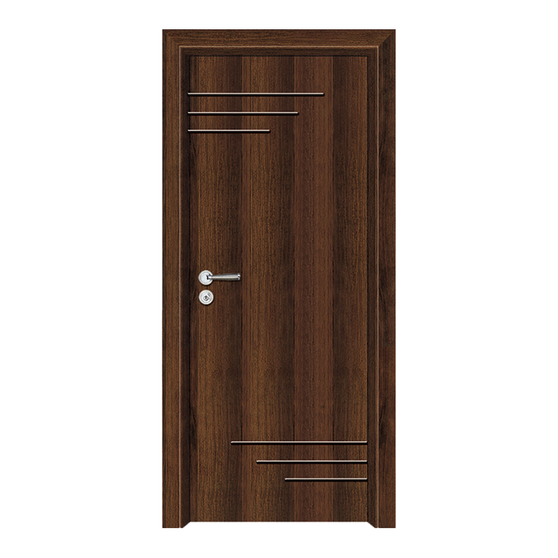 Fashion Design Sound Proof Solid Wood Door Interior Wooden Doors for Residential Bedroom