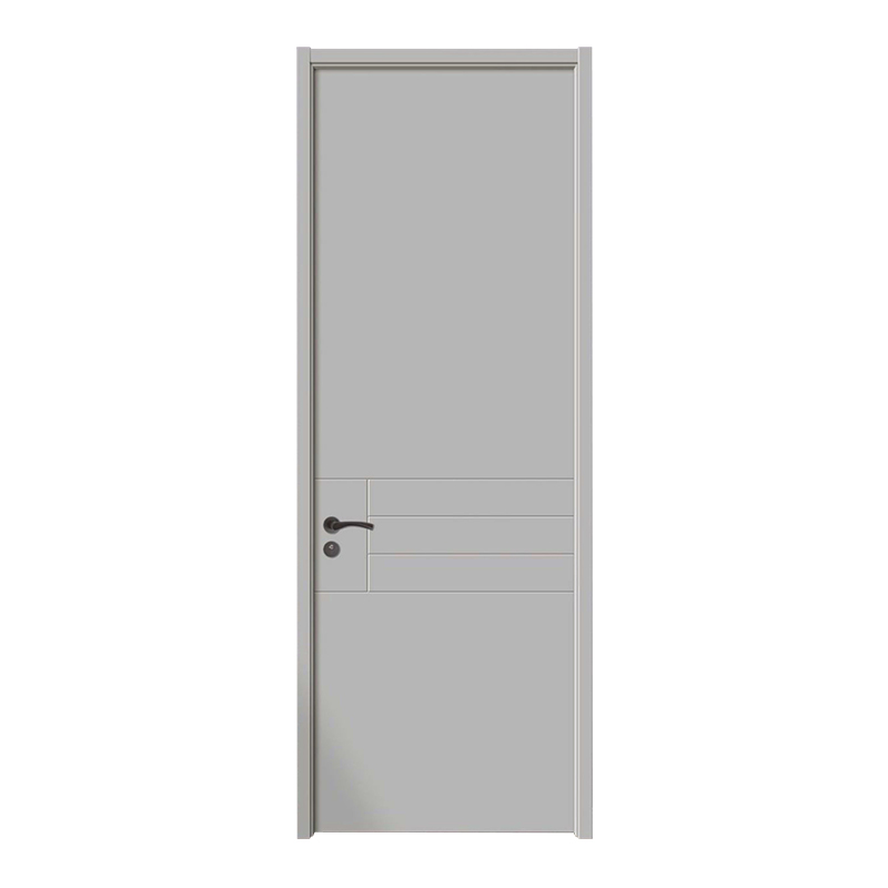 Manufacturer Modern Solid Wood Door Indoor Bedroom PVC Door for Home