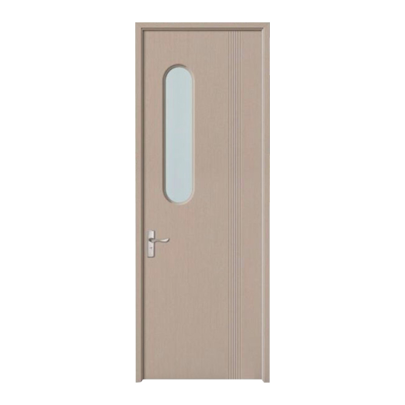 Latest Design MDF Wood Door for House Apartment Interior PVC Door Design