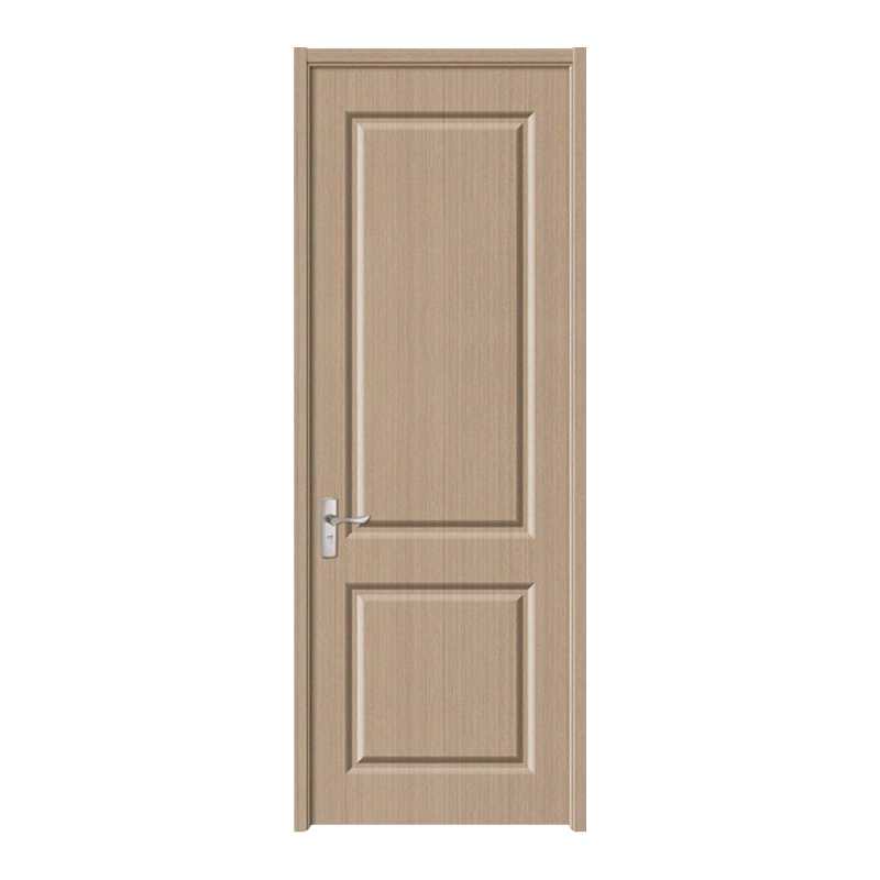 Factory Customized Solid Wood Design MDF HDF Waterproof Plywood Veneer PVC Door For Internal Room