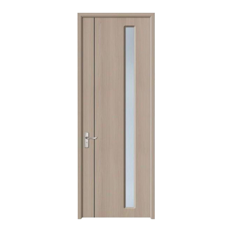 Factory Customized Solid Wood Design MDF HDF Waterproof Plywood Veneer PVC Door For Internal Room