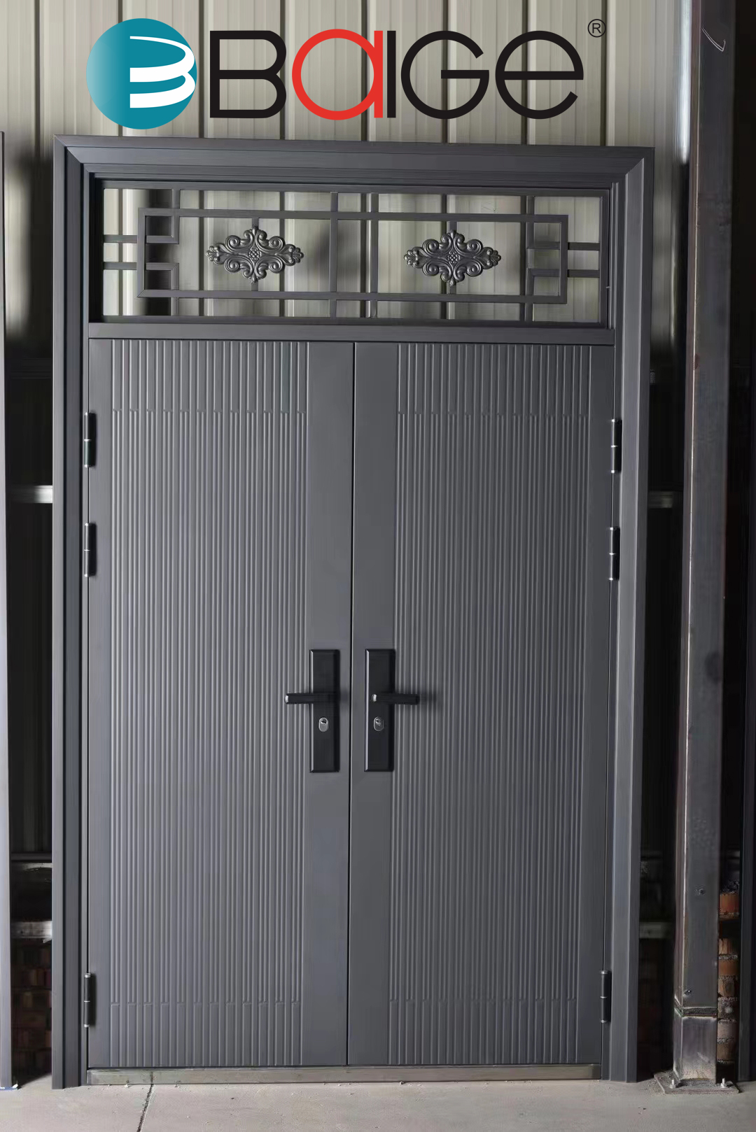 Quality, new technical and finishing steel door,stock is available!