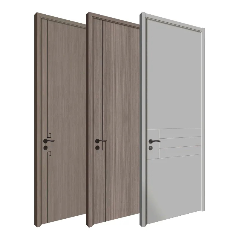wooden pvc door