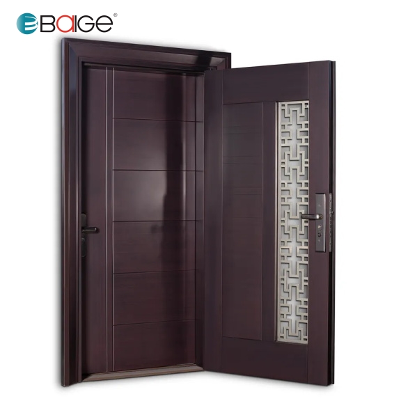 Modern Security Steel Entry Doors Exterior Steel Doors For House