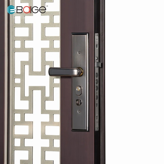 Modern Security Steel Entry Doors Exterior Steel Doors For House