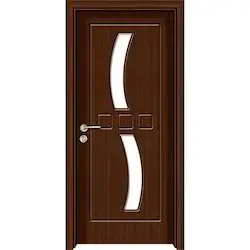 pvc glass door