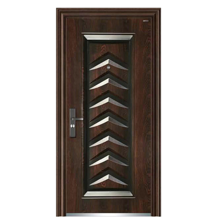 Wholesale Price Security Doors Modern Soundproof Entrance Steel Doors Design