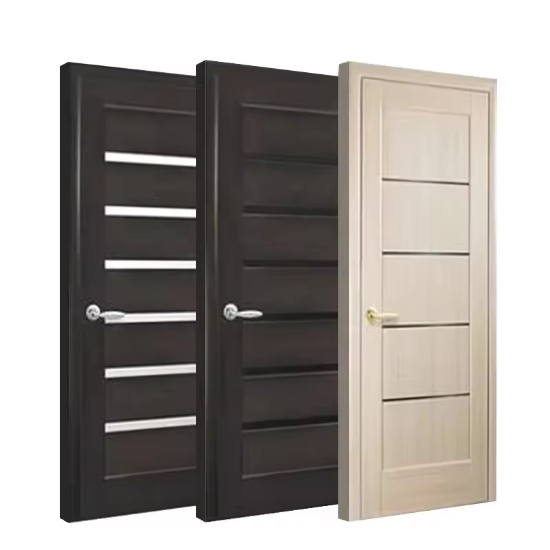 Baige  High Quality Melamine Solid Wood Door For Office Building
