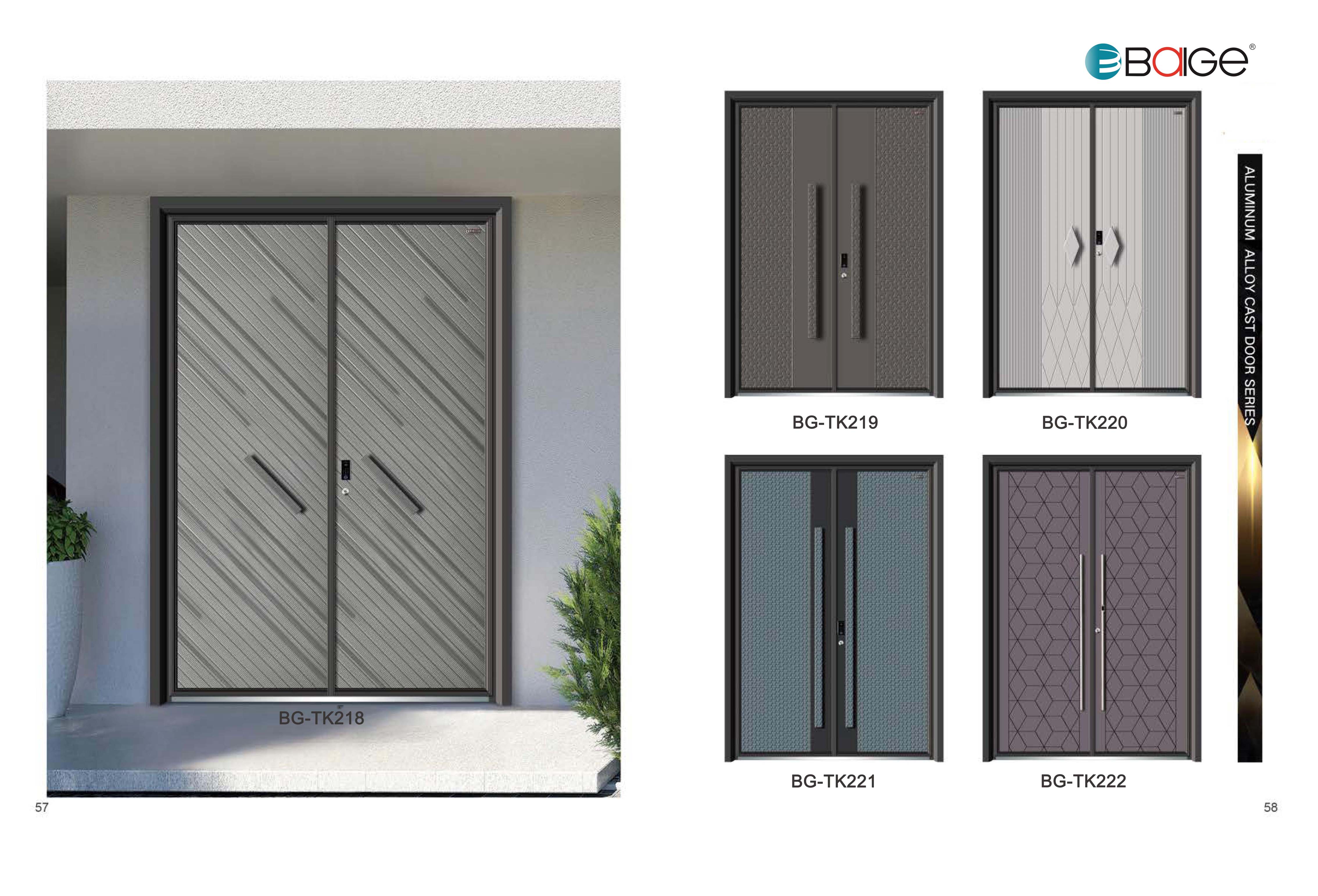New Design Security Steel Doors