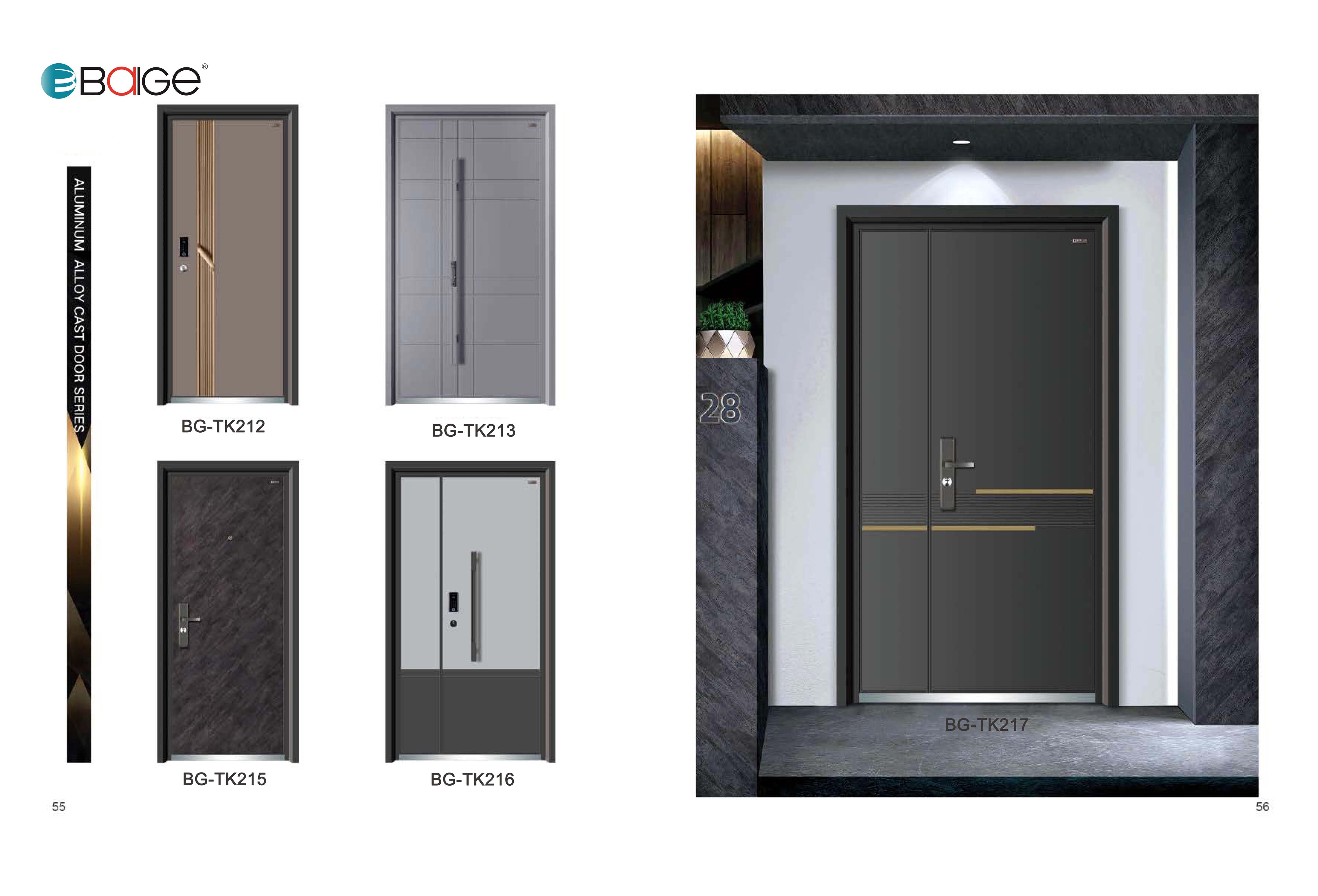 New Design Security Steel Doors