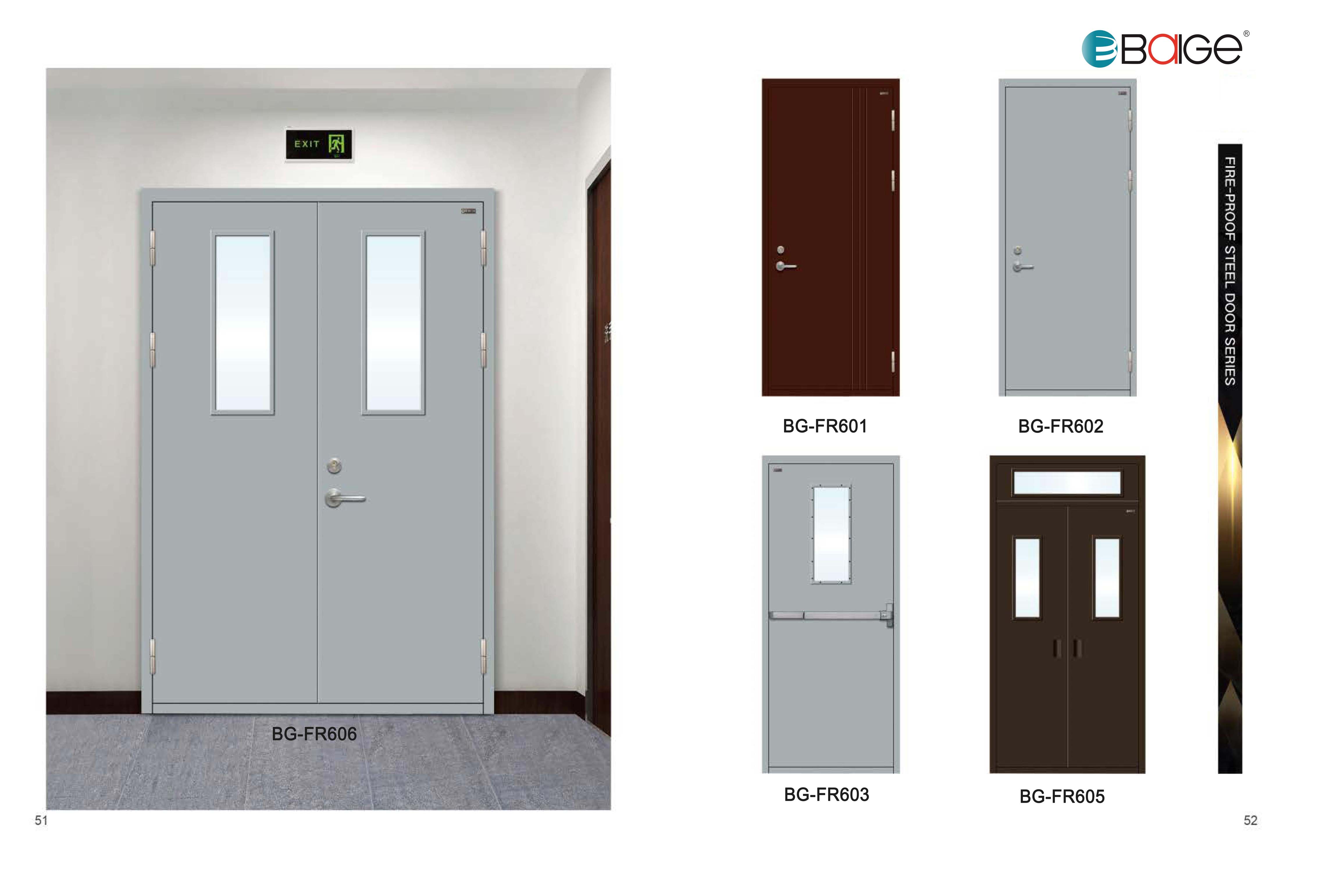 New Design Security Steel Doors