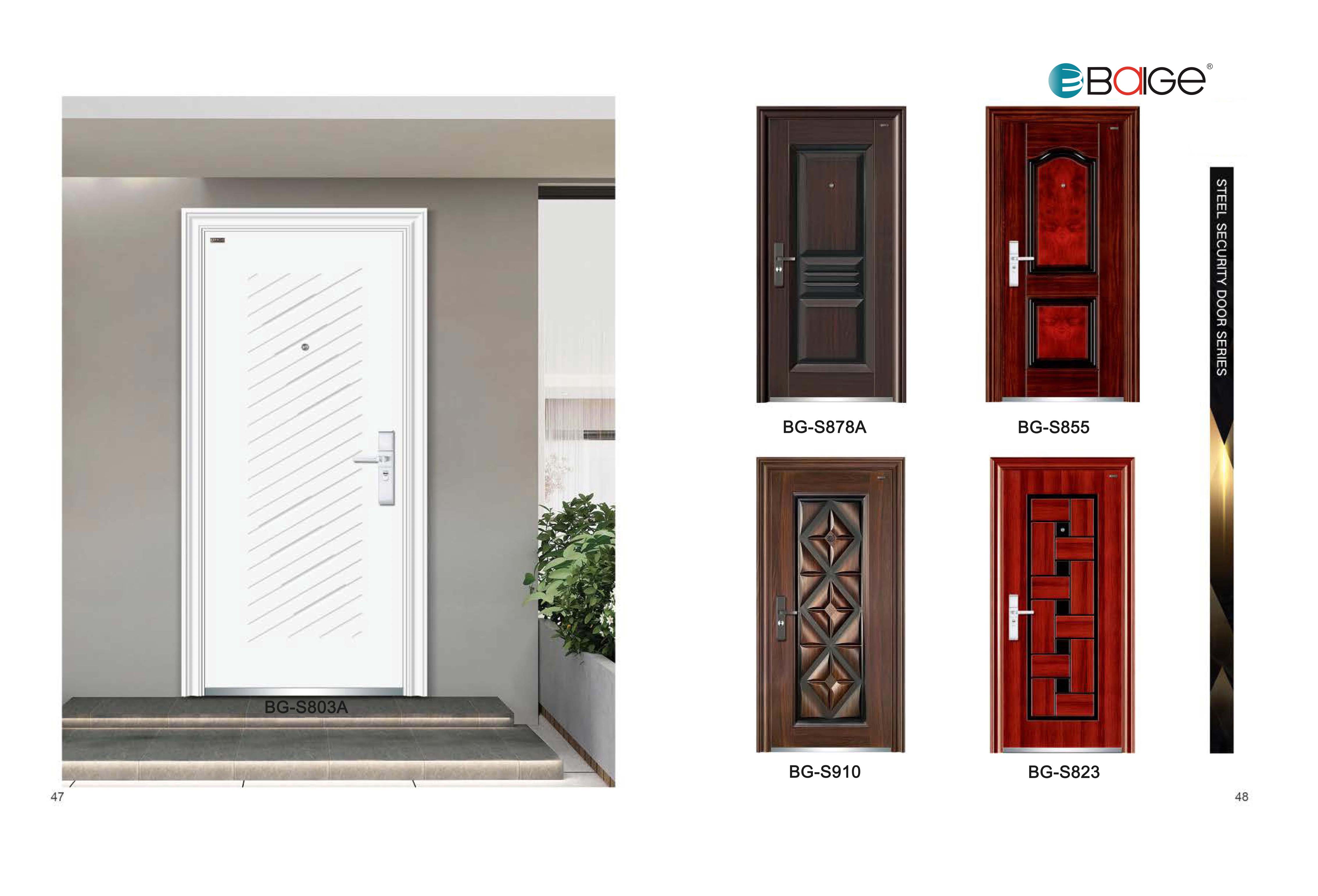 New Design Security Steel Doors