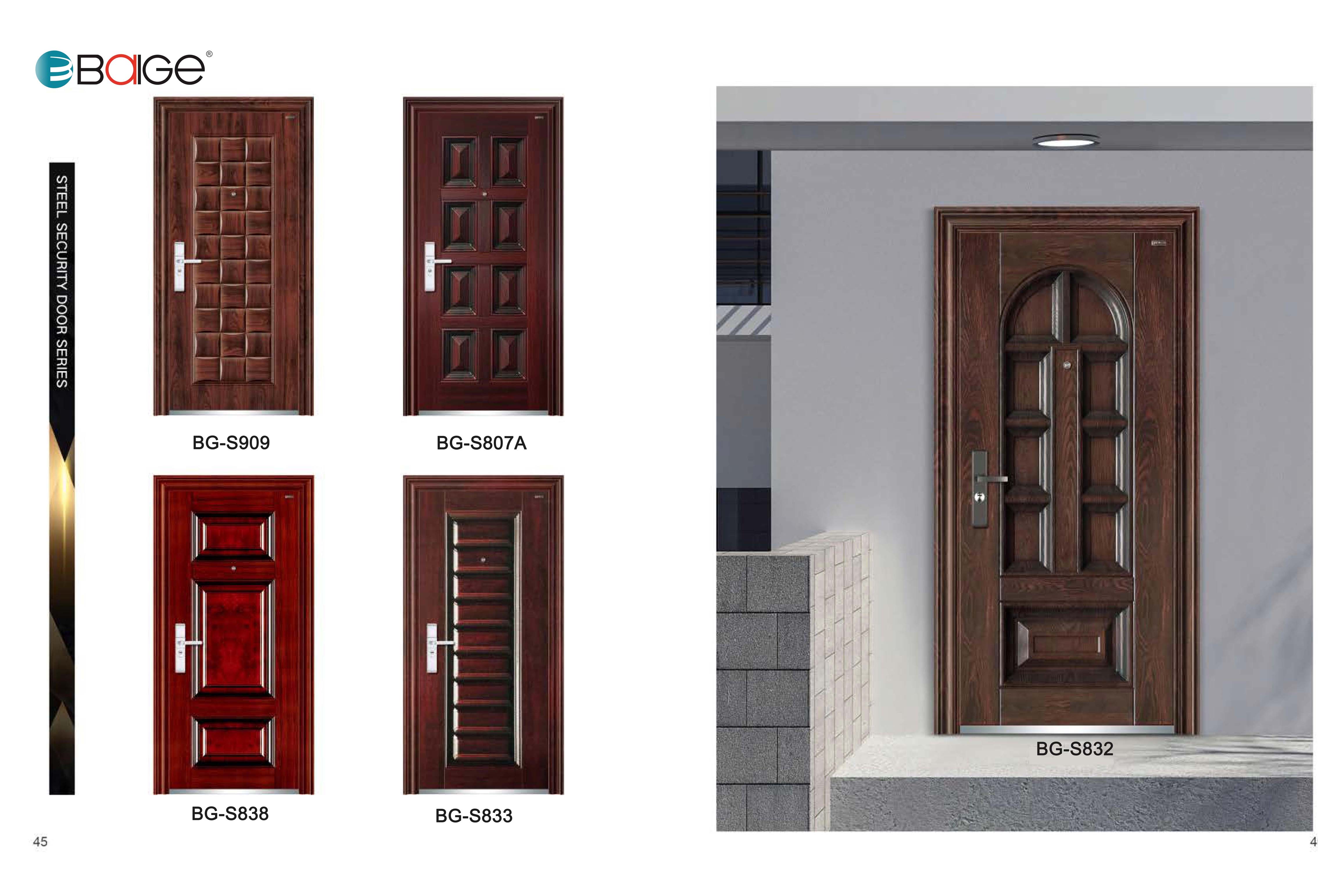 New Design Security Steel Doors